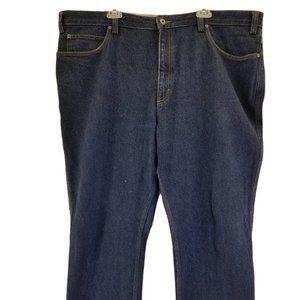 Duluth Trading Co Dark Wash Denim Blue Jeans - Men